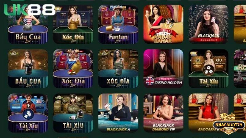 UK88 - Điểm đến cá cược hàng đầu hiện nay Top các trò chơi nổi bật tại nhà cái