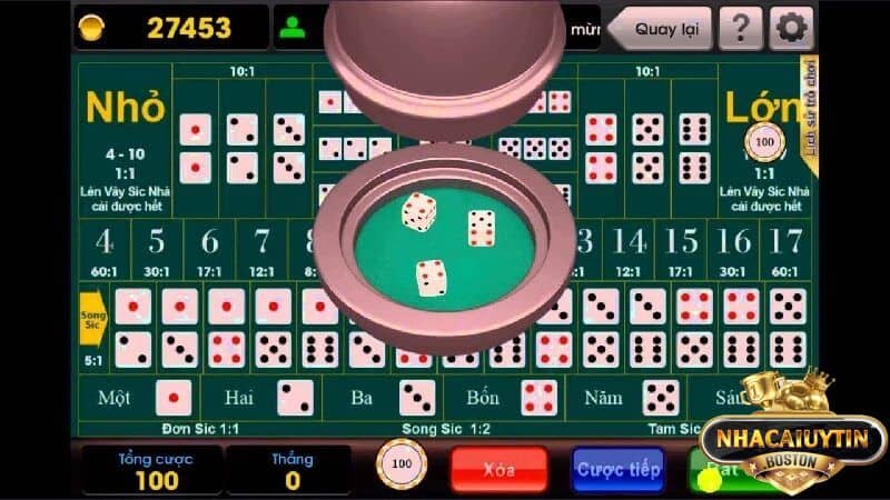 Cách chơi tài xỉu online - Bí quyết dễ thắng lớn Tài xỉu có lối chơi đơn giản, tốc độ nhanh