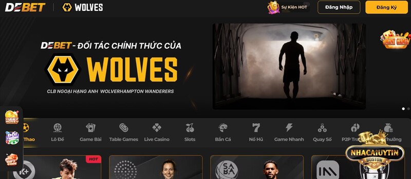 Debet - Sân chơi cá cược trực tuyến chất lượng tại Việt Nam Debet sở hữu hệ thống bảo mật chuẩn quốc tế