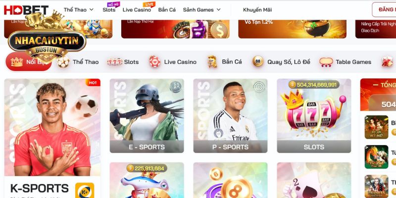 Khám phá HDBET – Game siêu đa dạng, thưởng cực hấp dẫn Điểm danh các chuyên mục game siêu hot