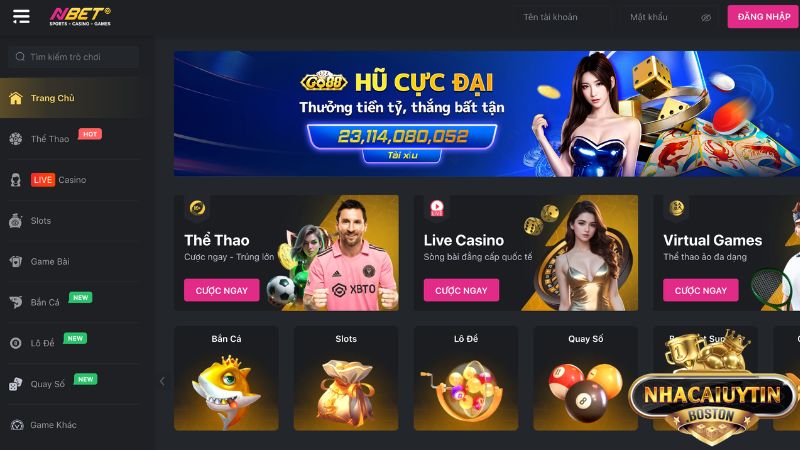 Nbet - Nhà cái đa nền tảng, đổi thưởng uy tín hàng đầu Nbet không ngừng đầu tư vào công nghệ và chất lượng