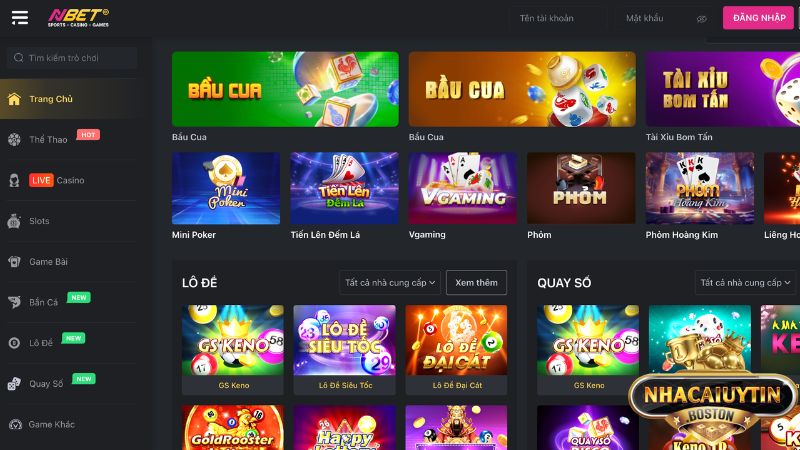 Nbet - Nhà cái đa nền tảng, đổi thưởng uy tín hàng đầu Nbet sở hữu loạt ưu điểm giúp nâng tầm trải nghiệm